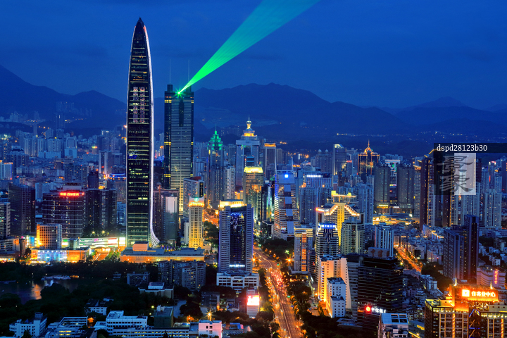 图片标题:     深圳城市建筑夜景 图片编号:     dspd28123b30 授权